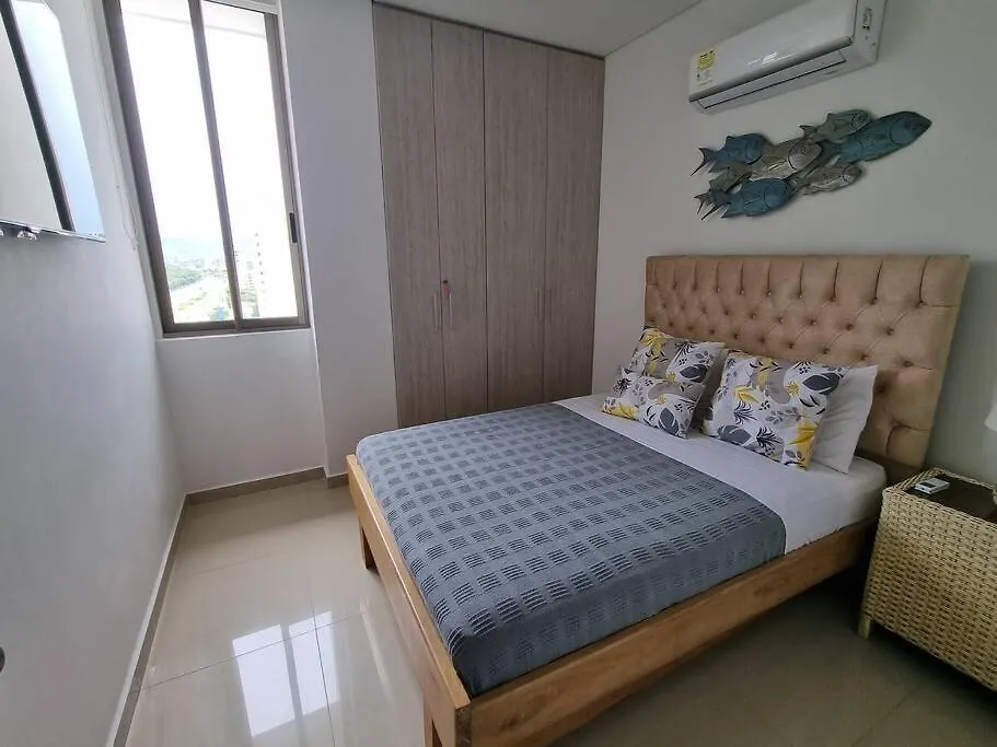 Sensacional Apartamento En Samaria Club De Playa Santa Marta  Apartment